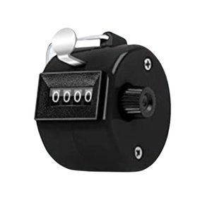 Black 4-Digit Tally/Clicker Counter